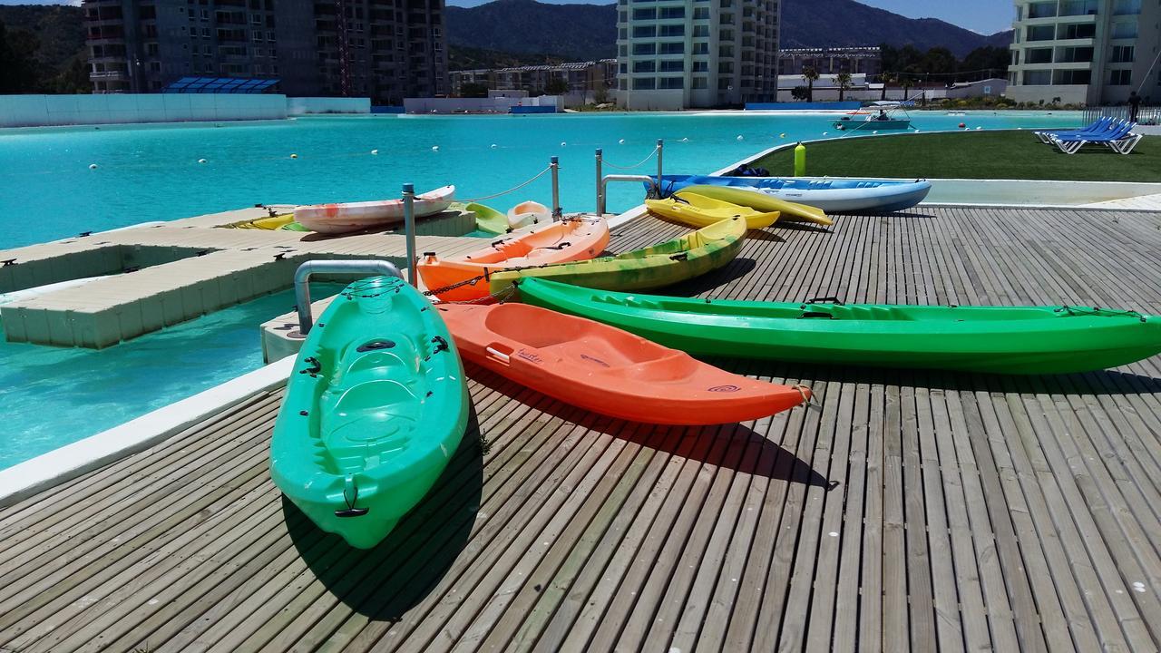 Papudo Laguna Vista Al Mar Y Piscina Exterior foto