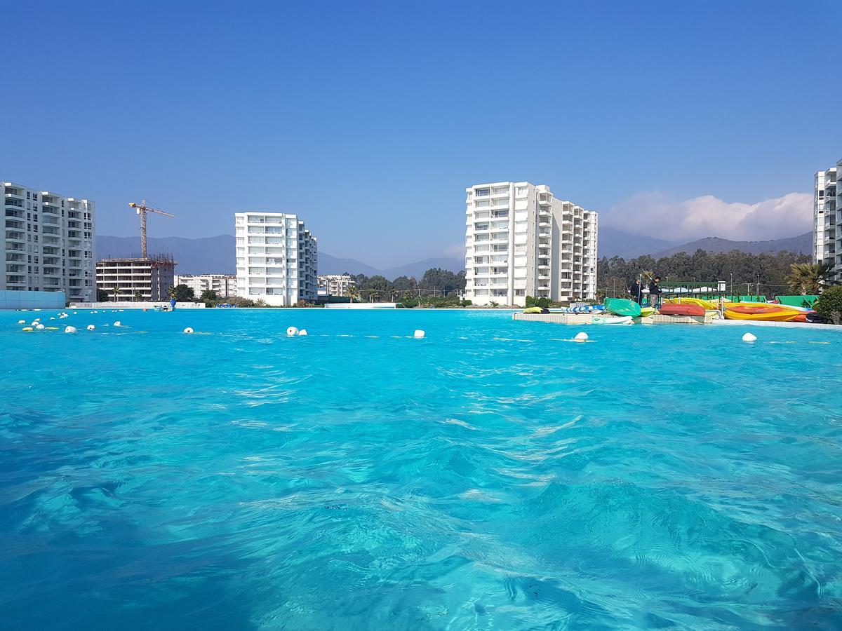 Papudo Laguna Vista Al Mar Y Piscina Exterior foto