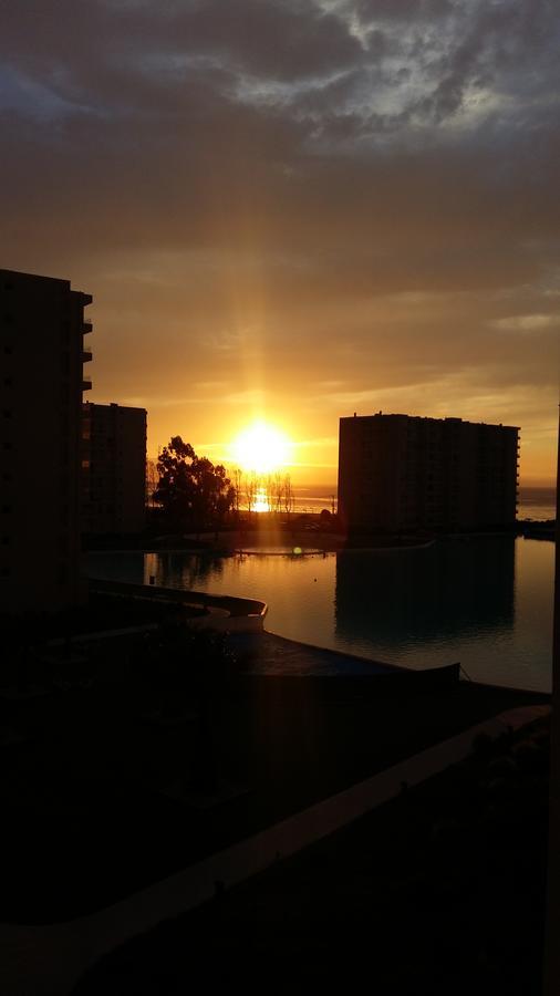 Papudo Laguna Vista Al Mar Y Piscina Exterior foto